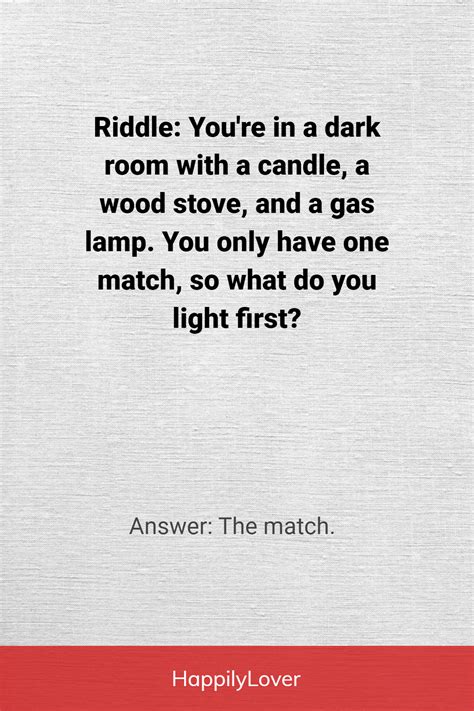 THYME RIDDLES WITH ANSWERS TO SOLVE .